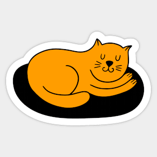 Doodle cat Sticker
